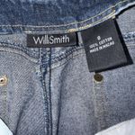 Willi Smith  Jeans Womens 8 Blue Denim Straight Leg Laced Sides Western Boho Y2K Photo 11