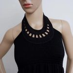 Juicy Couture  - Black Maxi Halter dress Size Small Photo 1