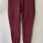 Old Navy  Maroon High-Rise Leggings Photo 6