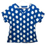 Chico's  Shirt Medium Or 1 Dolman Abstract Art To Wear Travel Vacation Beach Boat Photo 0