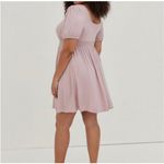 Torrid Babydoll Dress Mauve Super Soft Knit Rayon Spandex Scoop Neck Photo 1