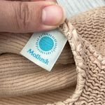 Mollusk Ripple Swimsuit crinkle stretch one piece womens Beige (one size) beach Size undefined Photo 2