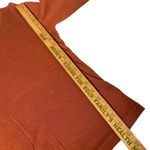 Bryn Walker womens ¾ sleeves Rusty orange shirt top size Medium Cotton Blend Photo 3