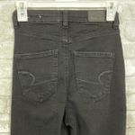 American Eagle  Black Curvy High Rise Jegging Photo 3