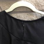 Goelia Asymmetrical Sleeve Knit Mini Dress Black Small 4 NWT Photo 7