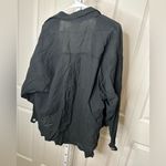 Olivaceous Women's Black Button-Up‎ Jacket Photo 3