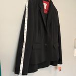 Isaac Mizrahi  skirt suit, ebony, suit size large/14 Photo 11