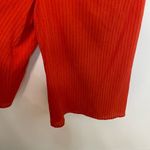 Maeve Orange Textured Jumper 2P Womens Wide Leg Halter Sleeveless Boho Twist Photo 3