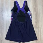 Blue & purple Boyleg boy short one price swimsuit Size XL Photo 4