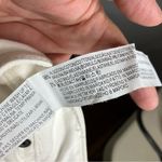 ZARA โ Woman high rise straight leg jeans off white distressed size 02 Photo 6