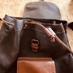 VTG Bruno Conti Bag back Pack Brown Photo 6