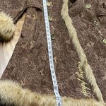Baby Phat  Brown Faux Fur Women’s Brown Coat Size Large Vintage VTG Photo 12