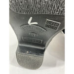 Womans Black Waterproof Size 8 Extra Wide Pull On Lined Snow Boots Photo 7