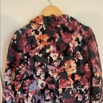 Chico's  Multicolor Abstract Floral Jacket Duster size 4-6 Photo 4