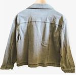 Chico's Chico’s  Gray Distressed Military Denim Lightweight Women Jacket
SZ 2 Photo 1