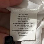 As You Wish AS U WISH sz large juniors white pullover dress lined summer wedding graduation Photo 7