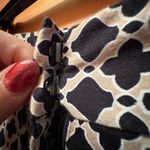 Laundry by Shelli Segal Black and Tan Cropped Pants Photo 4