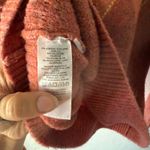 Loft  Argyle‎ Sweater Coral Pink Orange Small Knit Pullover Preppy Gilmore Girls Photo 6