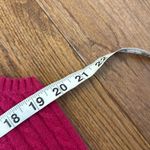 L.L. Bean cashmere wool cableknit vneck sweater vest large Pink Photo 6