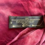 L&B Pink Tie Dye Top with Criss Cross Detail in Front Size 2X Photo 6