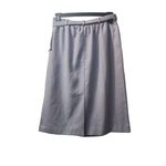 Alfred Dunner Womens Size 16 Vintage Skirt Gray Japanese Style Belted Photo 1