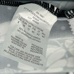 Nwt SWIM SOLUTIONS Women's Black Hibiscus Stretch Halter Tankini Swim top medium Size 8 Photo 5