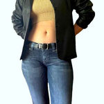 Free Country   Black Genuine Leather Jacket M Photo 0