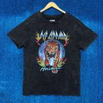 Def Leppard Pyromania Rock Till You Drop Tour 93 Rock Band T-Shirt Size Large Photo 0