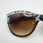 Steve Madden Brown & Animal Print Sunglasses Photo 4