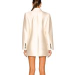 Zimmermann Dancer Tuxedo Dress Milk/Black 3 (L) EUC Photo 2