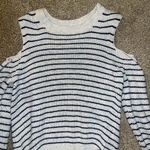 Lucky Brand sweater as is super cute size tag is cut out but almost 100% small Photo 1