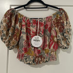 Petal and Pup  Floral Crop Top Photo 0