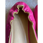 Lilly Pulitzer  Hot Pink Lion Head Knock Knock Ballet Flats 7.5 Preppy Statement Photo 4