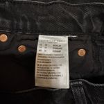 American Eagle  ‘90s Skinny Black Distressed Jeans Womens Size 10 Stretch Photo 8