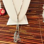 White House | Black Market Tassel Necklace Photo 3