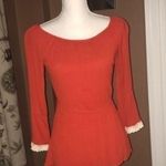 Entro  Orange & White Shirt Is M but fits … Photo 0