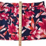 Zoe + Phoebe Tropical Print Bright & Bold Floral Print Skorts Tennis Size PXL Pink Photo 8