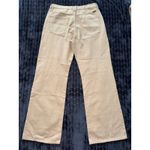 KanCan Jeans Womens Flare Leg Distressed Cotton Beige High Rise Size 31 Tan Photo 5