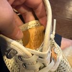 SATORISAN Hamoru Woven Raffia Women’s Ivory Mid Top Sneaker Shoes 39 Size 8 Photo 3