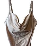 Victoria's Secret Women's Bodysuit 36D Beige Shapewear Stretchy Photo 1