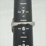 Vintage Large Pink/Purple Stone Statement Cocktail Ring Silver Tone Size 7.75 Pink Photo 4