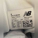 New Balance  574 WL574EVW Lightweight Lifestyle Sneaker - Tan/White - W6 Photo 13