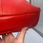 Coach Isabelle Crossbody Leather Purse Handbag Pink Orange Papaya Photo 7