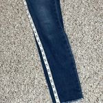 Madewell Women's dark wash Blue Jeans  9” mid rise skinny 26 button fly 28”inseam Photo 5