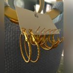 Brand new Hoop Earring bundle White Photo 1