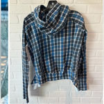 Frank & Eileen plaid olive triple fleece hoodie fall casual $258 limited edition Green Size XS Photo 2