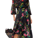 CAbi  5700 Drama Floral Wrap Skirt Size Medium Photo 0