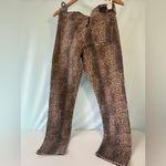 Dear John  Leopard Print Skinny Jeans Size 29 Photo 6