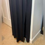 Michael Michael Kors Black Spandex T Shirt Dress w Slits Large EUC Photo 1