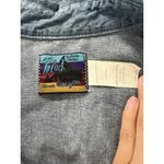 Black Canyon Denim Button Shirt Embroidered Lace Size XL Western‎ Women Vintage Blue Photo 6